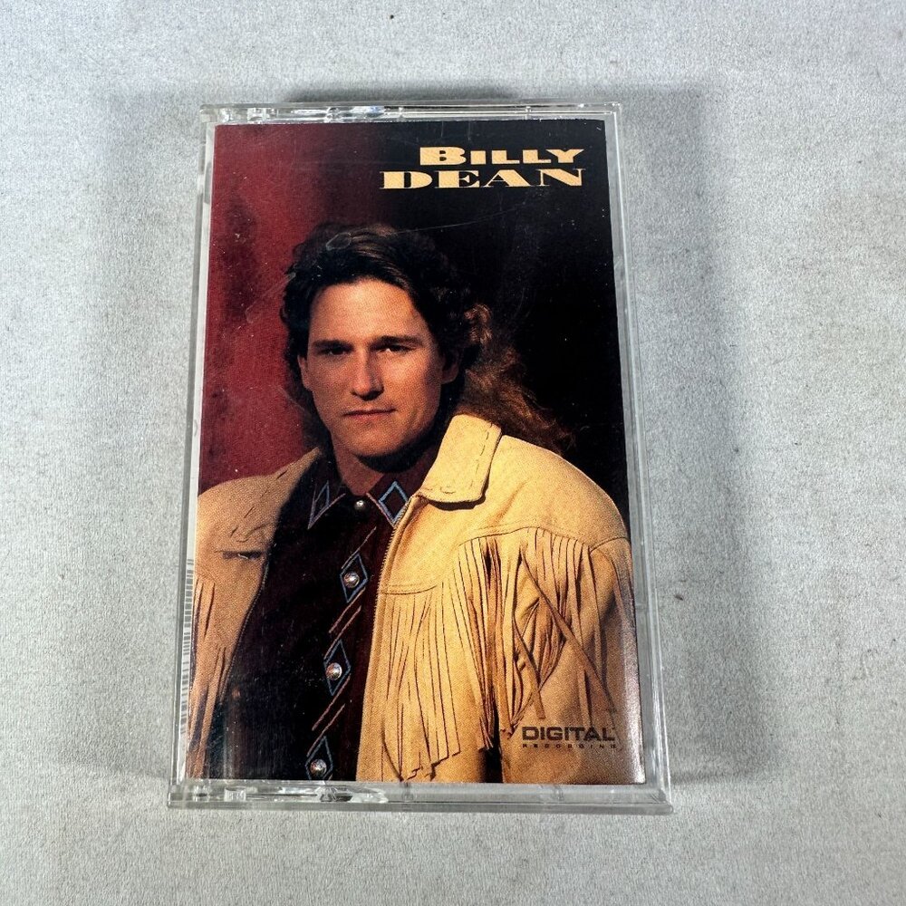 Billy Dean Self-Titled Album 1991 Cassette Tape Country Music Capitol Nashville